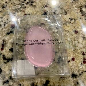 New Silicone Cosmetic Blender in pink. Box is sealed